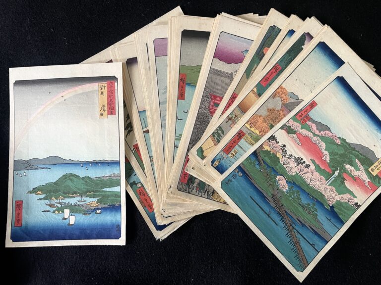 浮世絵、木版画、銅版画、版本の買取